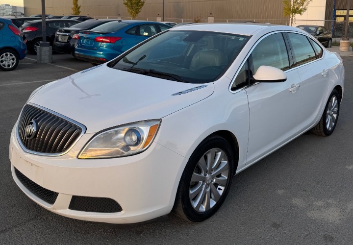 2017 Buick Verano premium sedan exterior view in Calgary Alberta