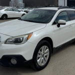 2015 Subaru Outback 2.5i Premium AWD front view in Calgary