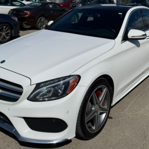 2016 Mercedes-Benz C300 4MATIC front view in Calgary